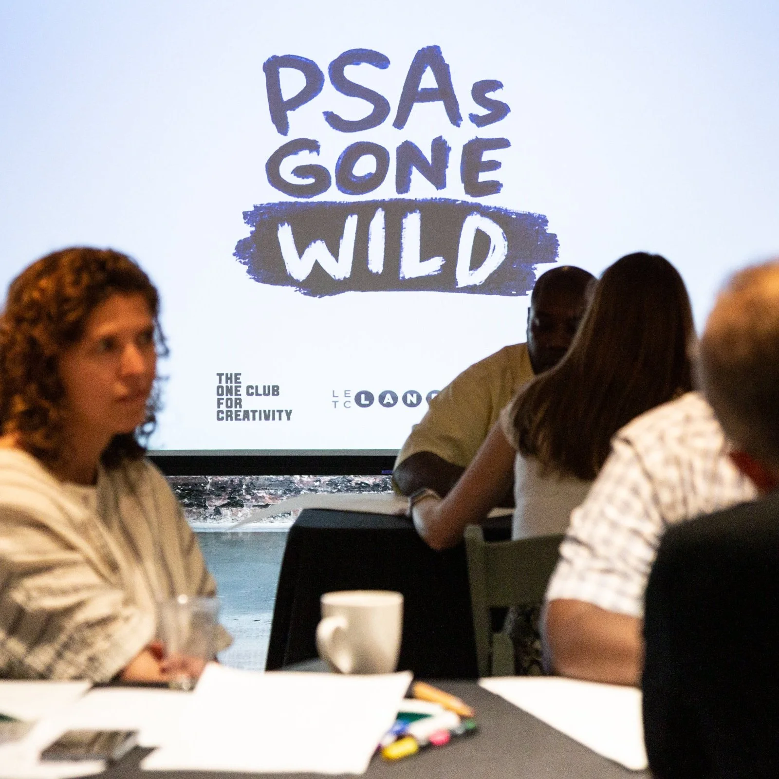 Participants at the PSAs Gone Wild workshop